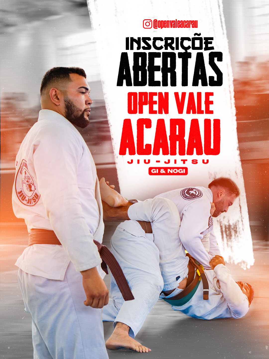 OPEN VALE DO ACARAÚ DE JIU-JITSU GI e NO GI 